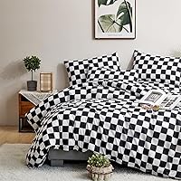 Vista 111 de CLOTHKNOW Juego de edredón de 3 piezas de color marrón caramelo, tamaño individual/individual XL, color terracota suave, color óxido con 2 fundas