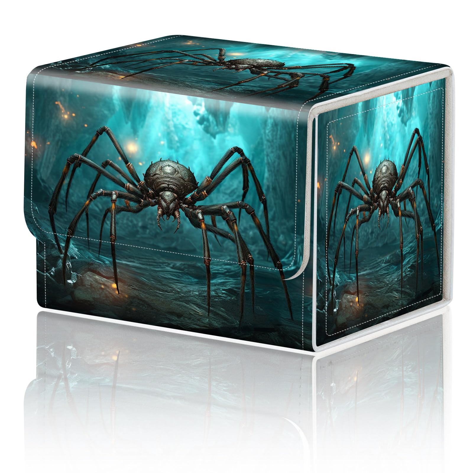 Magnetic Closure TCG Deck Box Portable Card Holder Trading Card Deck Box — image 1