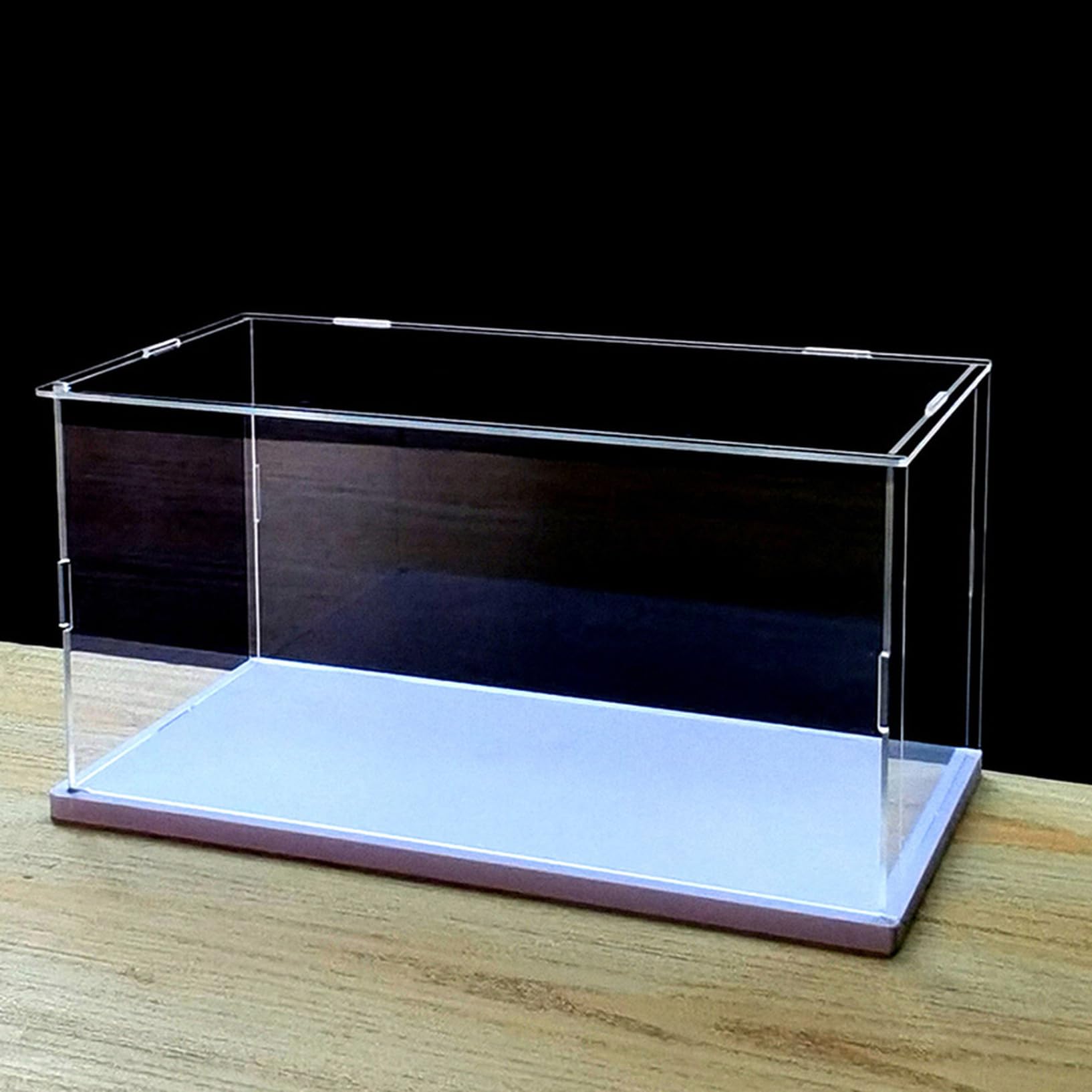ポータブルショーケース 透明ディスプレーケース 透明アクリルディスプレイケース保護ショーケース防塵