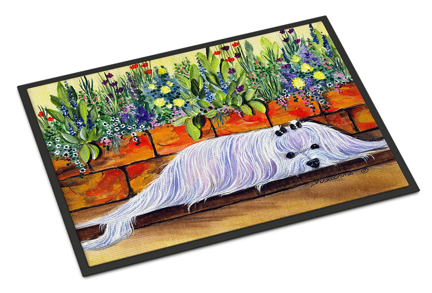 Caroline 's Treasures ss8248jmat Malteser Innen-Fußmatte, 61 x 91,4 cm Multicolor