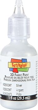 Scribbles 13903 3D Fabric Paint Shiny