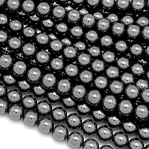 Miniatura 46 de Zenkeeper 108 piezas de cuentas naturales de aguamarina azul para la fabricación de joyas, 8 mm de cuentas de piedras preciosas auténticas