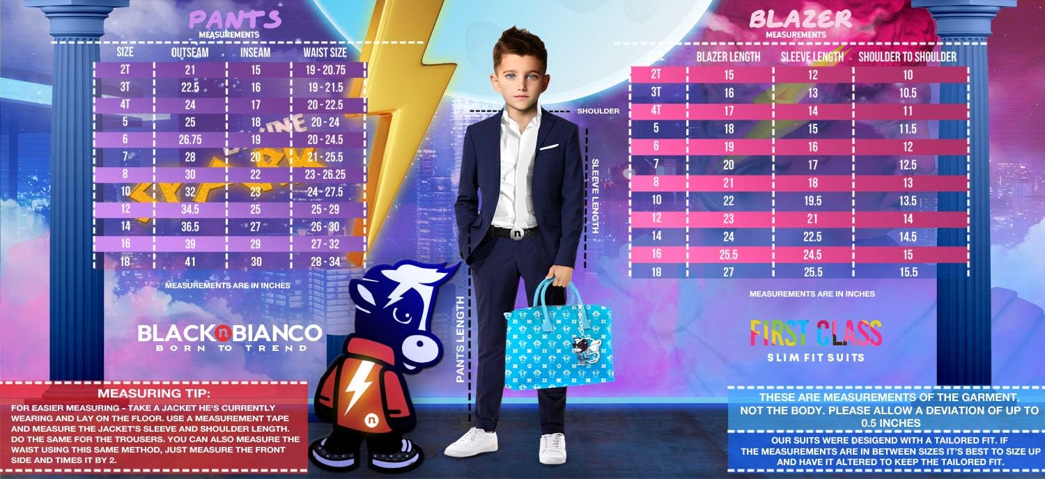 Black n Bianco Boys' First Class Slim Fit Suits Lightweight Style. Presented by Baby Muffin 8 Rustic Gray image 7 of 7 B07C8LL77W