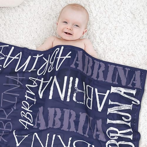 Miniatura 57 de Mantas de bebé personalizadas para niña, manta suave personalizada con nombre para niños, regalos personalizados para bebés recién nacidos, manta