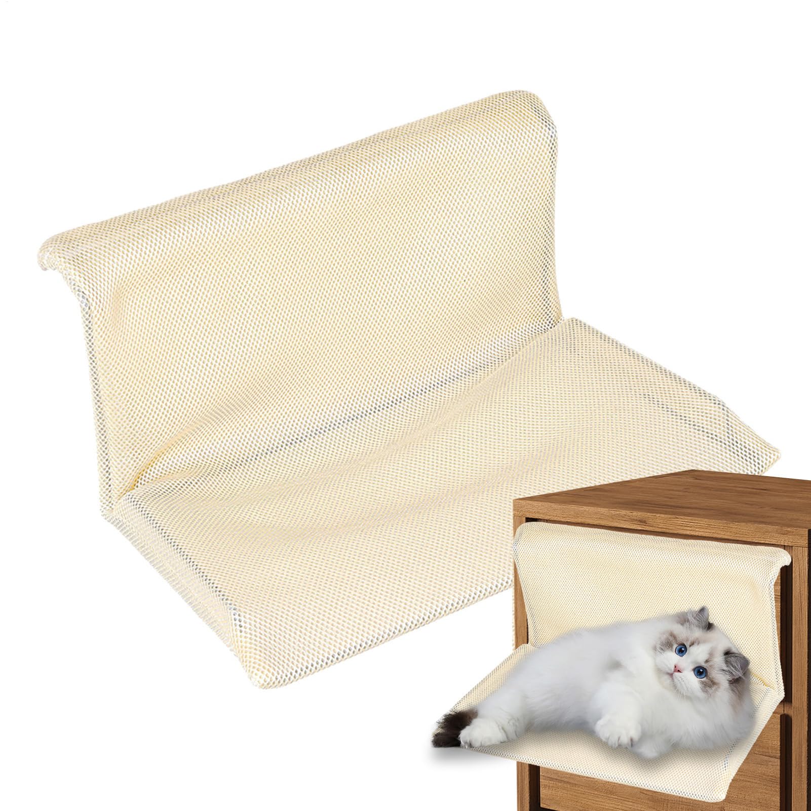 Perchoir pour chat gain de place pour petits rebords de fenêtre