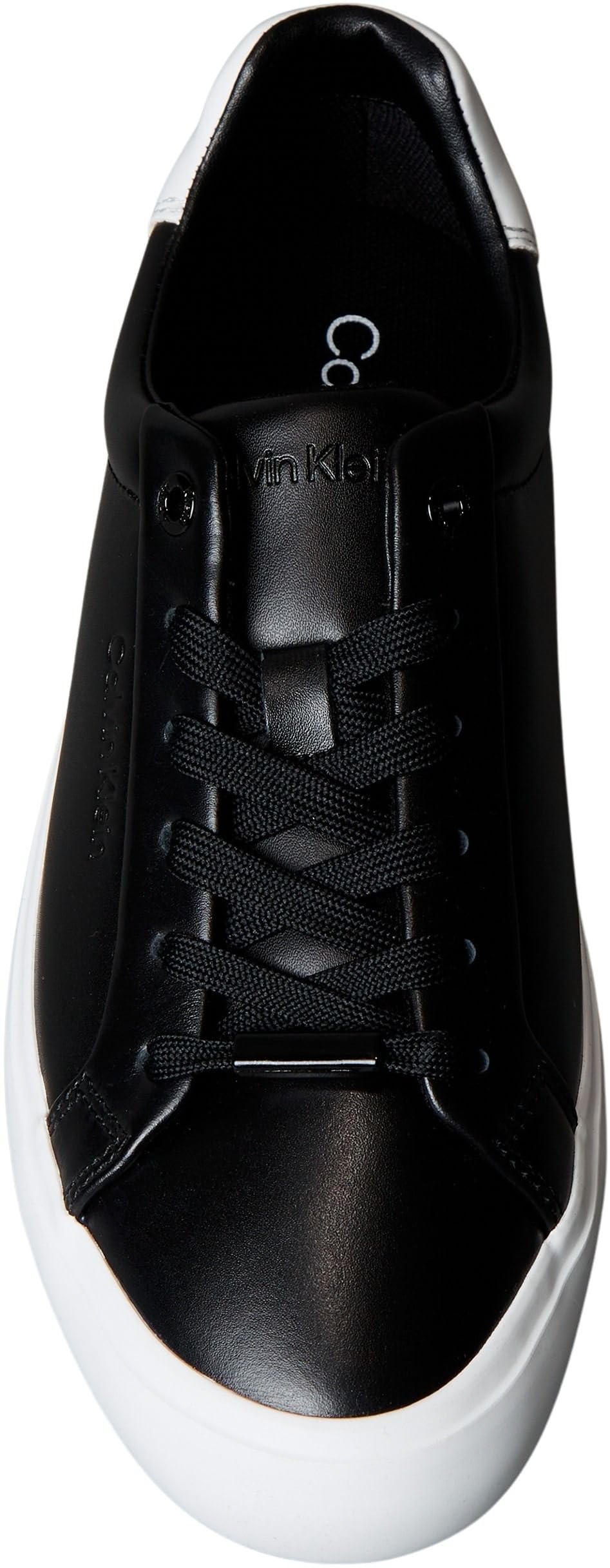 Calvin Klein Sneaker con Suela Cupsole Mujer Lace-up de Piel