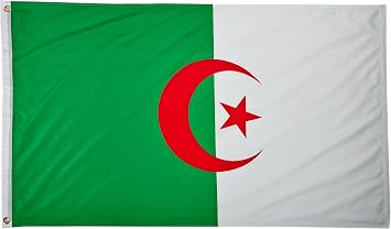 US Flag Store Algeria 3ft x 5ft Printed Polyester Flag