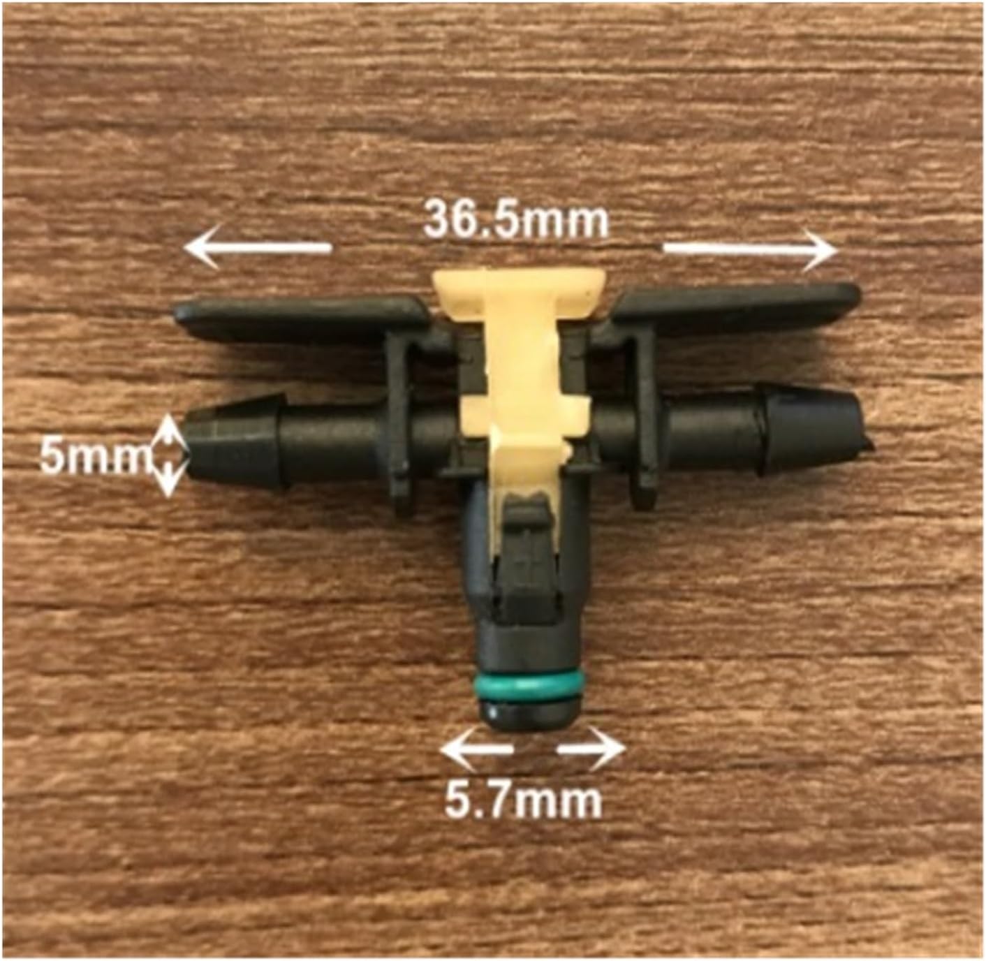 10PCS Automobile Fuel Pipe Joint Adapters Compatible With Injector Three-way Two-way Return Quick Plug(THREE WAYS)