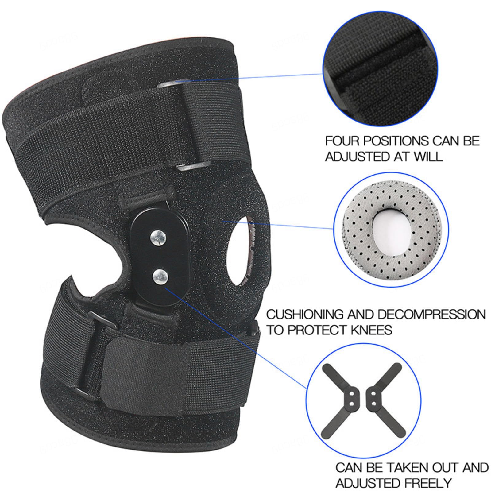 VIDECOR Ginocchiere Protettive, Comfort, Riducono L'usura, Ginocchiere, Flessibili, In Tessuto Metallico Professionale per La Corsa