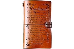 PRSTENLY Gifts for Husband Leather Journal