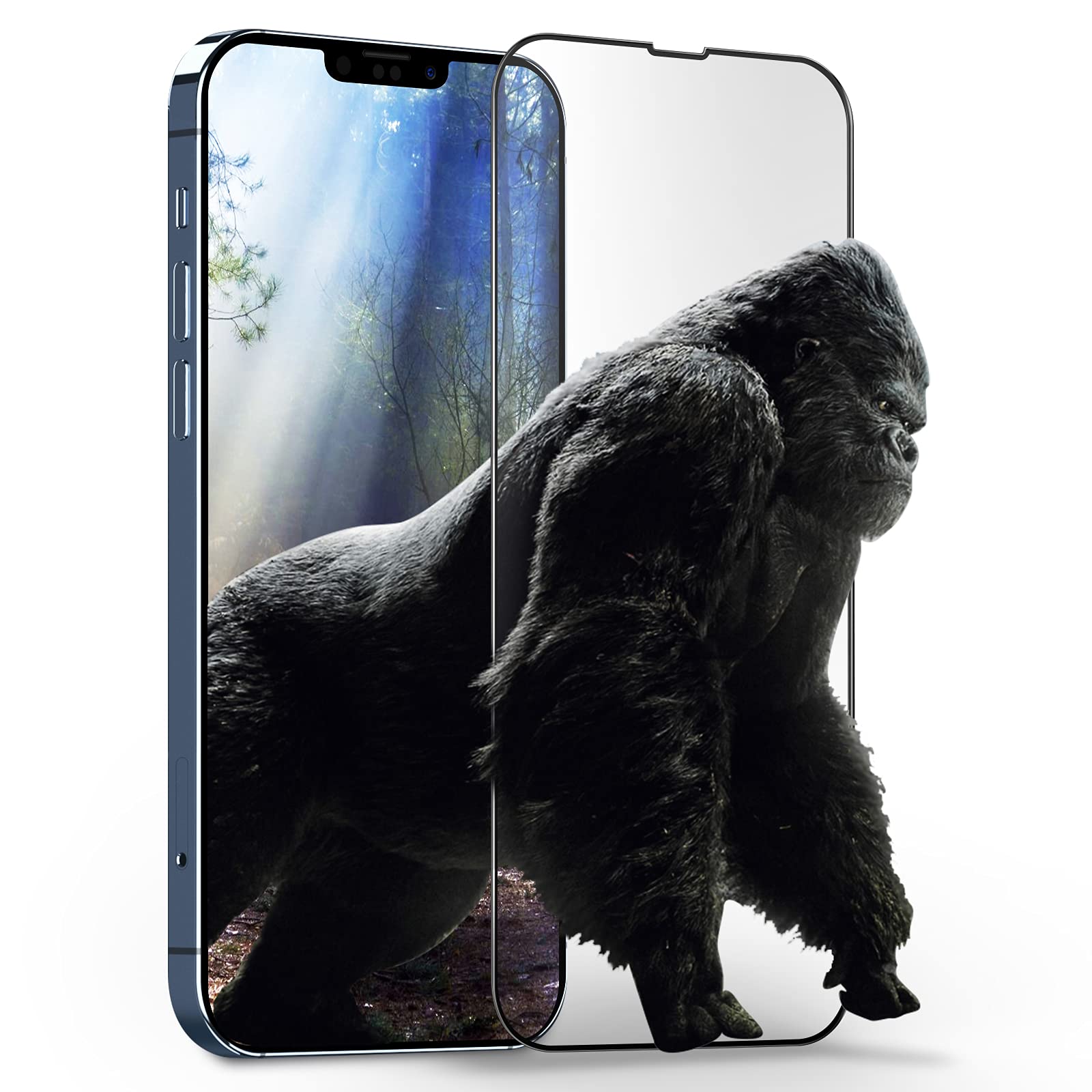 Amazon | iPhone 13 Pro Max（6.7インチ）対応ガラスフィルム memumi