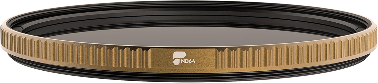 PolarPro QuartzLine 82mm ND64 Camera Filter (6-Stop Neutral Density Filter)