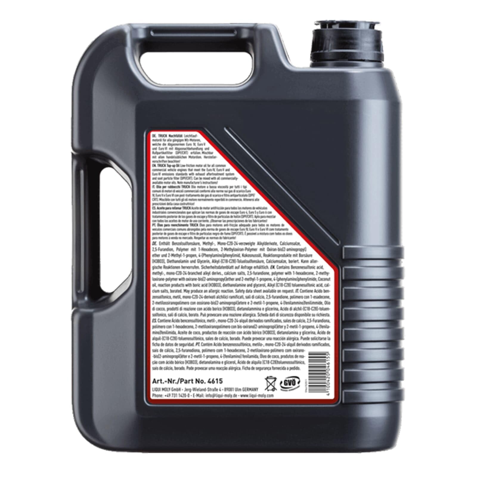 LIQUI MOLY Truck Nachfüll-Öl 5W-30 | 5 L | Synthesetechnologie Motoröl | Art.-Nr.: 4615