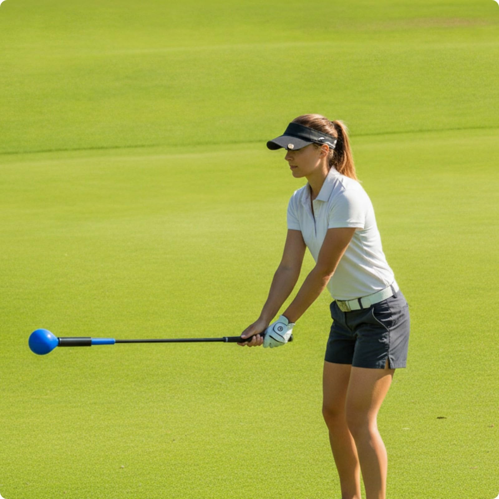 Bastone da Allenamento Avvio del | Zavorrato, Confortevole, Attrezzatura, per Riscaldamento, Golfisti, Principianti