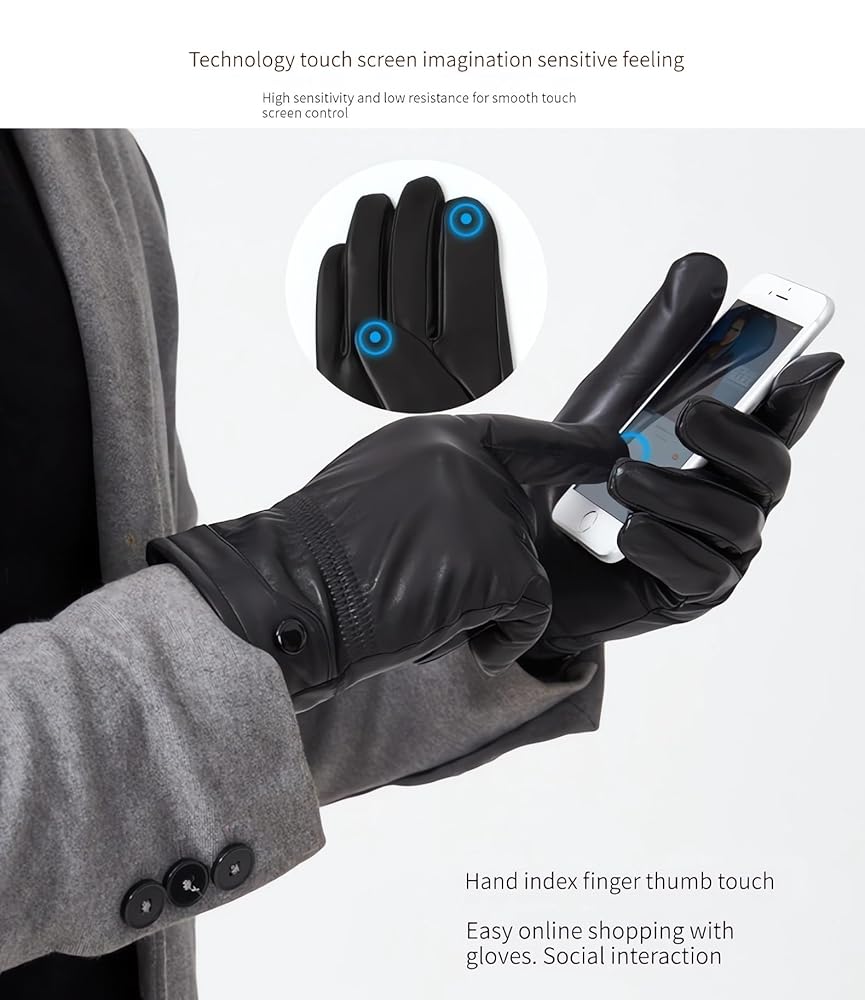 tae1022★donttellanyone★新品★wool gloves Amazon.com : Trutaj Touchscreen Wool Blend Mid-Weight Gloves