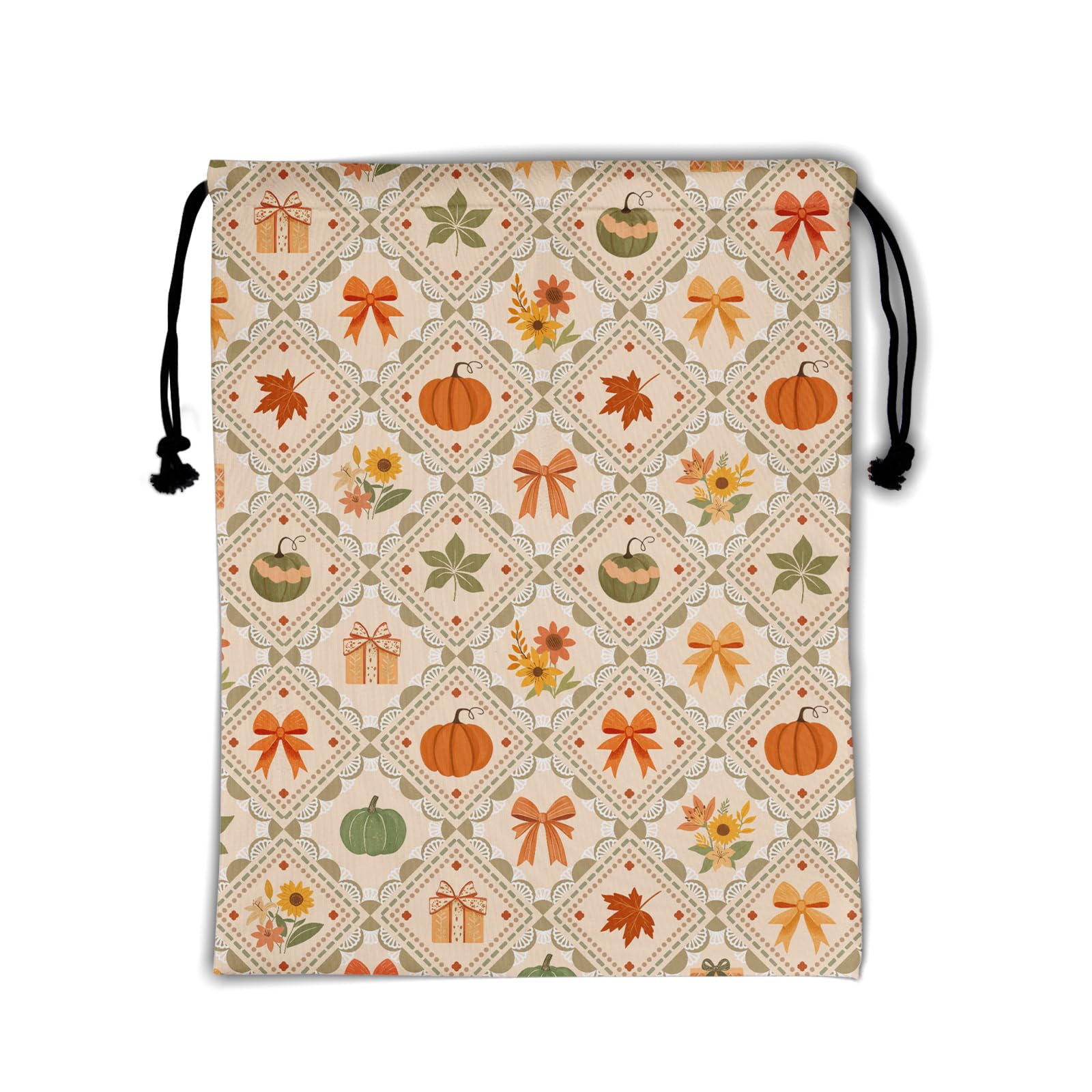 Autumn Botanical Gymnastics Grip Bags Small Drawstring Gym Bag