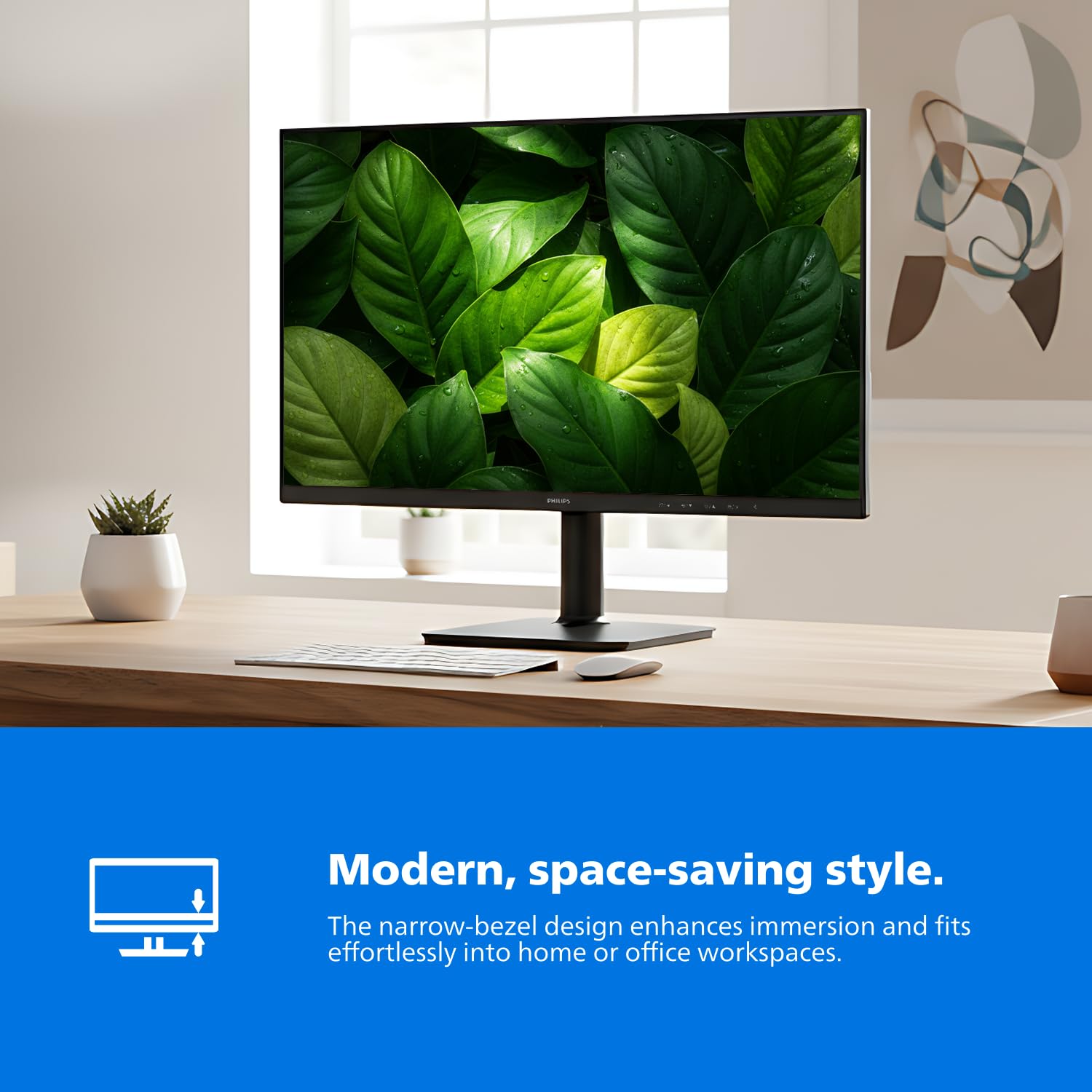 Philips 22 Inch Computer Monitor FHD 120Hz Overclocked IPS VESA, 22E2N1100 view 5