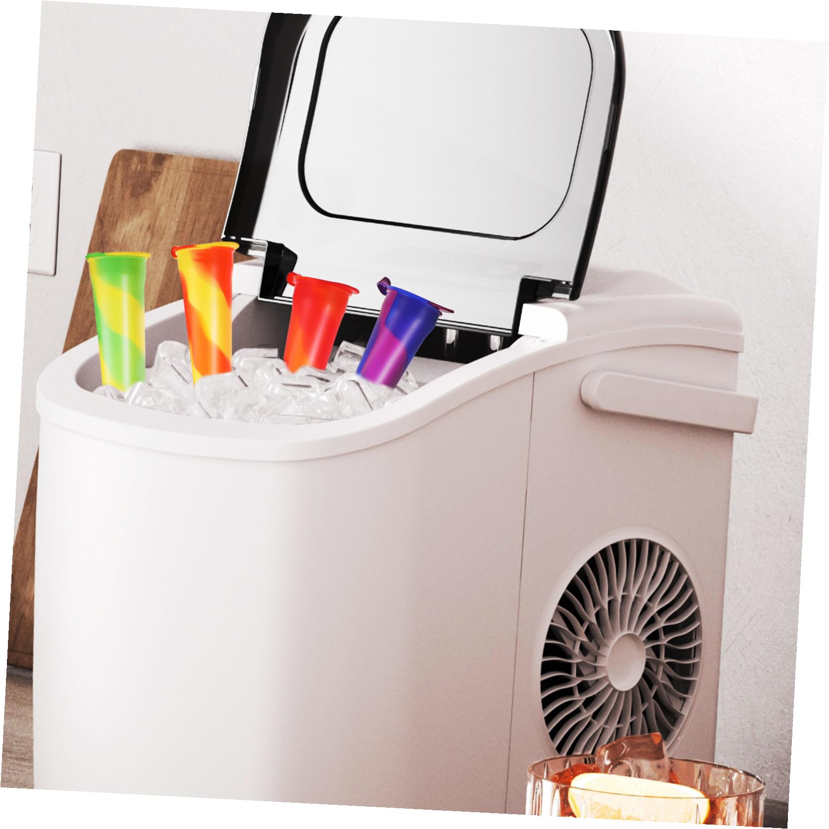 Moule à Glace Design Monobloc en Silicone 12 Pièces