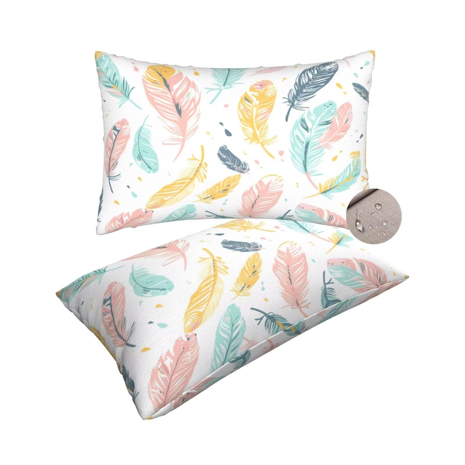Coussin extérieur imperméable 40x60 pour décorer votre canapé de patio