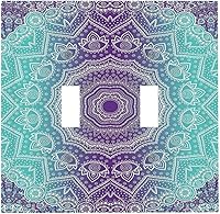 Vista 72 de Interruptor de Luz Cove Silla de Playa Paisaje Marino Océano Azul Placa de Pared de 3 Posiciones Placa de Interruptor de Luz Triple Palanca Costera