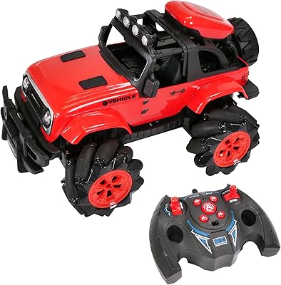 High Speed RC Truck, with Light, 1:24 Scale Remote Control Crawler 2.4 GHz, Toys for Kids and Adults, 30 Min Play Gift for Boy Girl, Contixo SC7