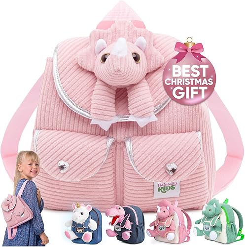 Miniatura 89 de Naturally KIDS - Juguetes de unicornio para niños y niñas de 2 a 3 años, regalos de cumpleaños, mochila de unicornio para niños pequeños 03 Unicornio