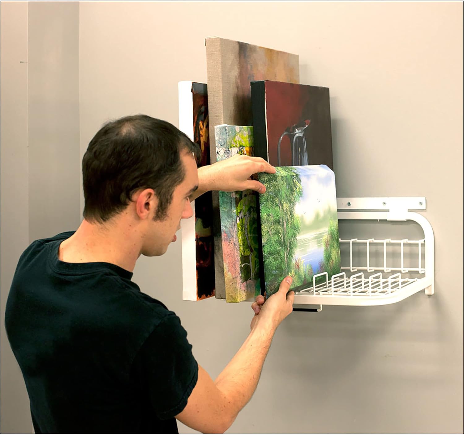 Dryden Art and Canvas Keeper - SmAll & Large Model Bundle For Storage, Organization and Transport of Canvases, Frames, and Panels