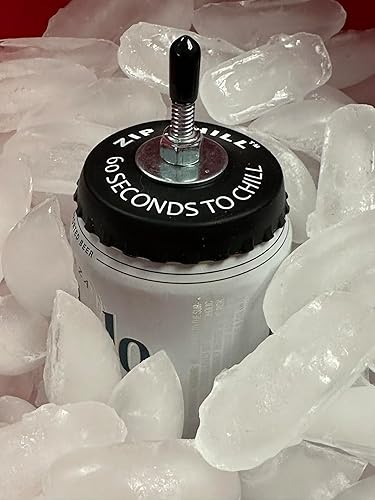 Miniatura 6 de ZipChill Enfriador instantáneo de bebidas, enfriador universal de latas para bebidas, enfría rápidamente latas de cerveza y refrescos en 60