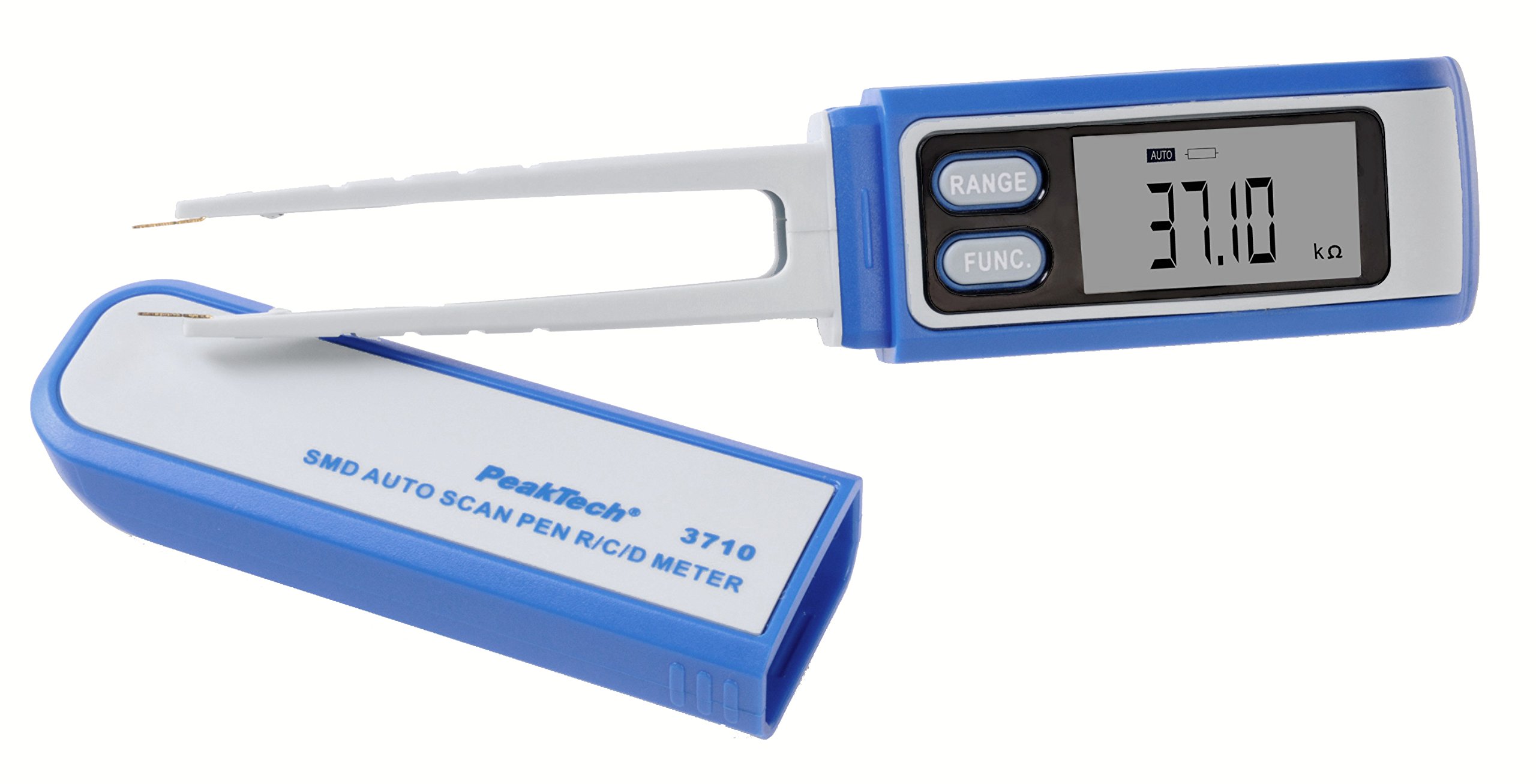 PeakTech Misuratore LCR digitale SMD 6000 conteggi con test di continuità e tester per diodi, 1 pezzo, P 3710