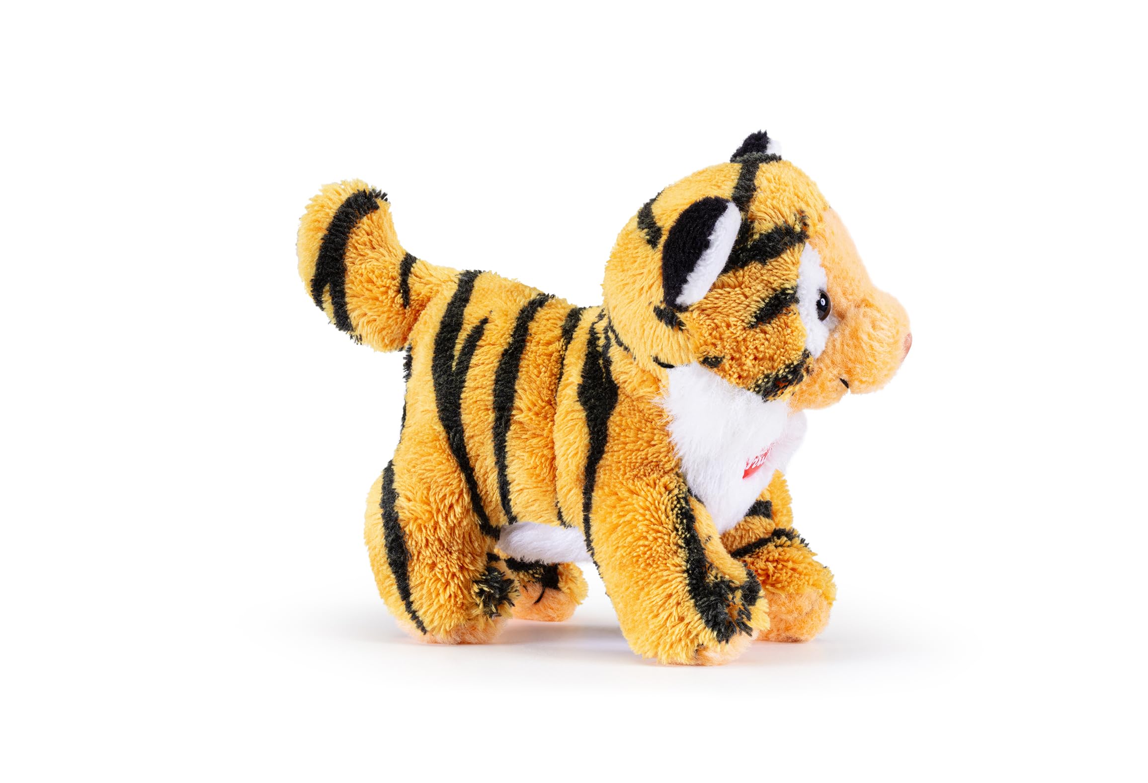 Peluche Tigre Derpy 18 Cm - Morbido E Divertente, Regalo Per Bambini E Collezionisti