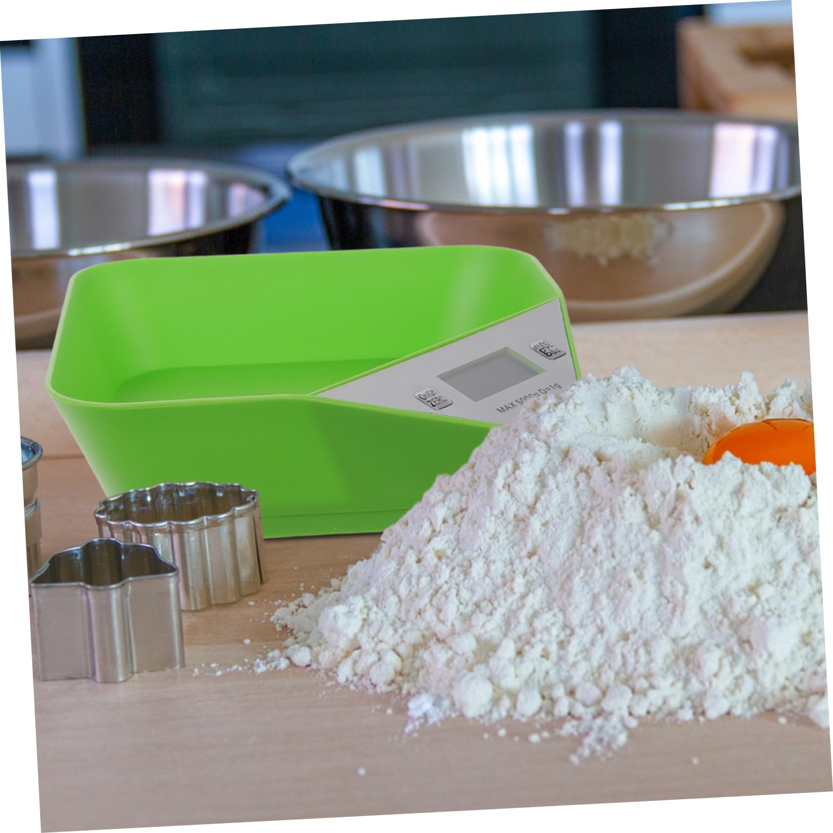 POPETPOP Bilancia Da Cucina Elettronica Con Ciotola Integrata Bilancia Digitali Per Alimenti Pesatura Precisa Senza Batteria Per Cottura e Farine Dispositivi Cucina Pratici e Compatti
