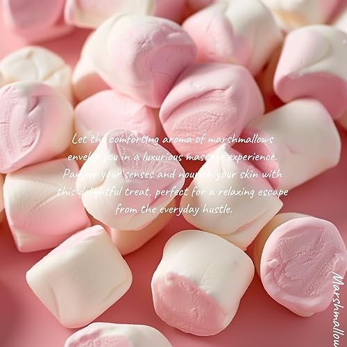 Miniatura 5 de MELONY Vela de aceite de masaje, aceite de masaje hidratante y vela de loción, 8.1 onzas, regalo lujoso para hombres o mujeres (malvavisco)