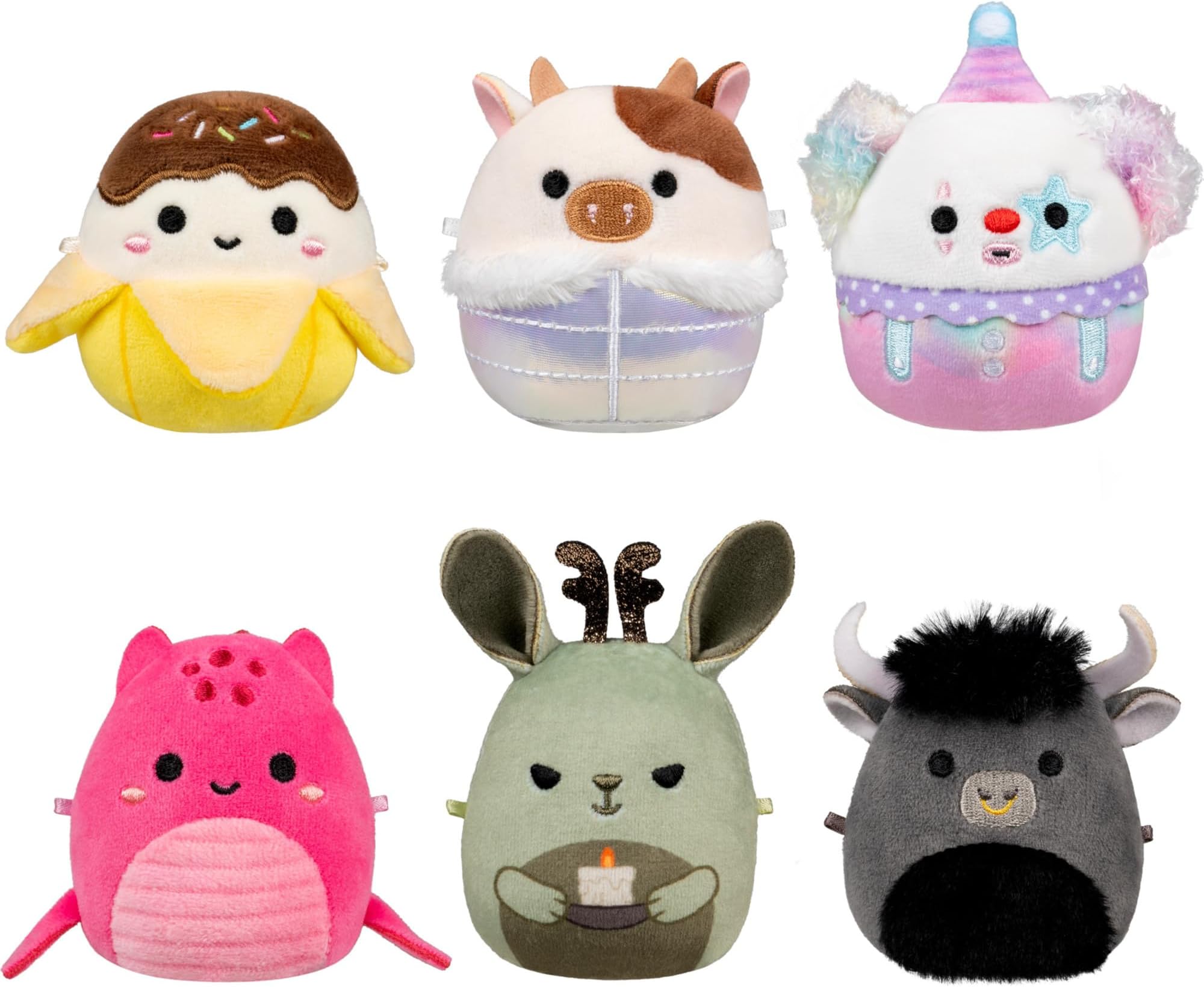 Squishmallow Original Micromallows Plush Select Series 6-Pack