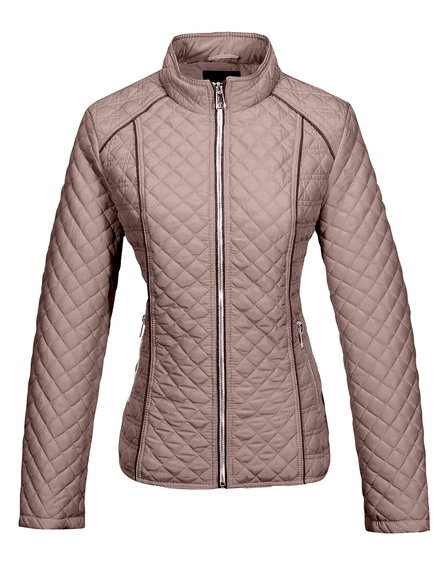 BELLIVERA Veste Matelassée Légère pour Femme, Manteaux D'Hiver pour Femme, Manteau à Bulles à Capuche Longue Rembourrée