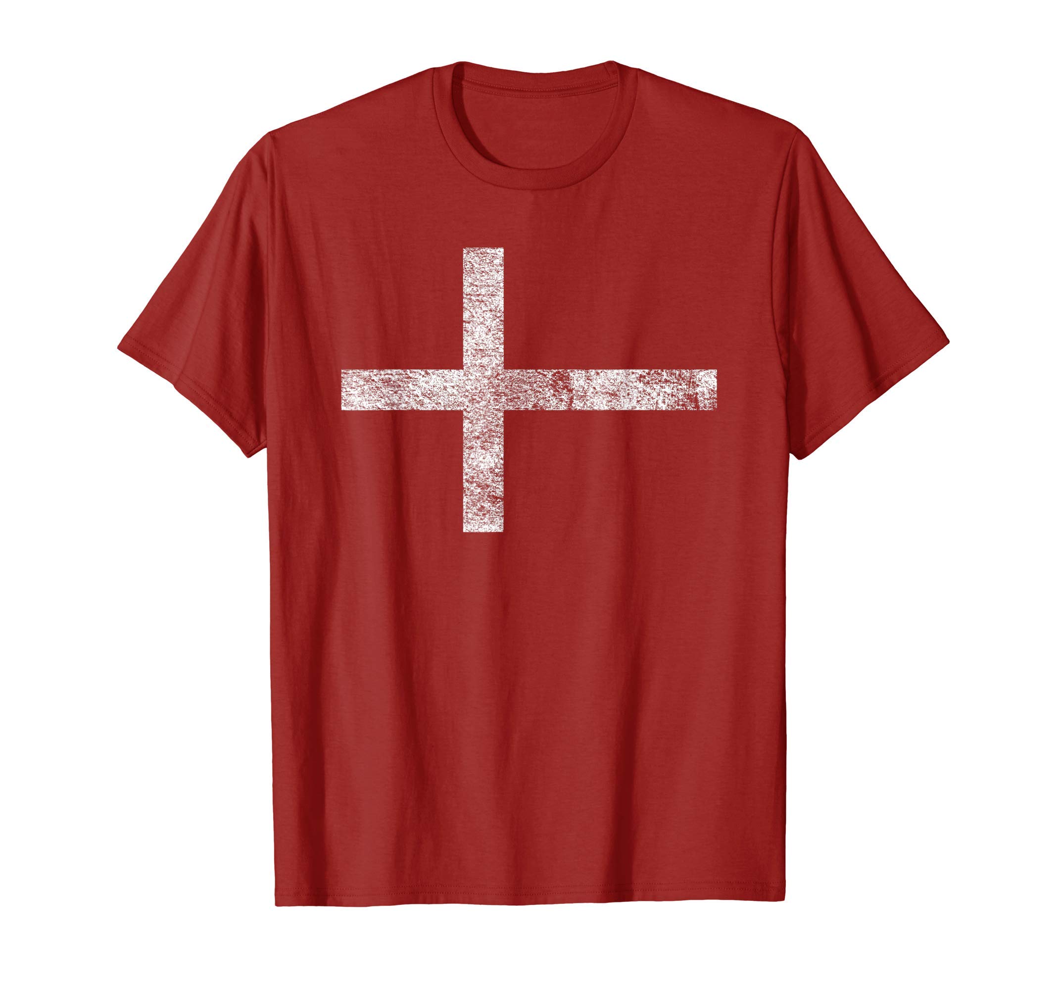 DENMARK FLAG DANISH PRIDE DANMARK CROSS DANSKROOTS BANNER T-ShirtOEKO-TEX STANDARD 100