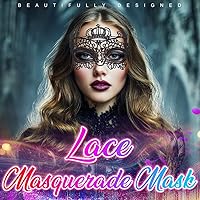 Vista 34 de Nicute Máscara de encaje negro sexy máscara de ojos para carnaval, fiesta de graduación, accesorio de disfraz para mujeres y niñas