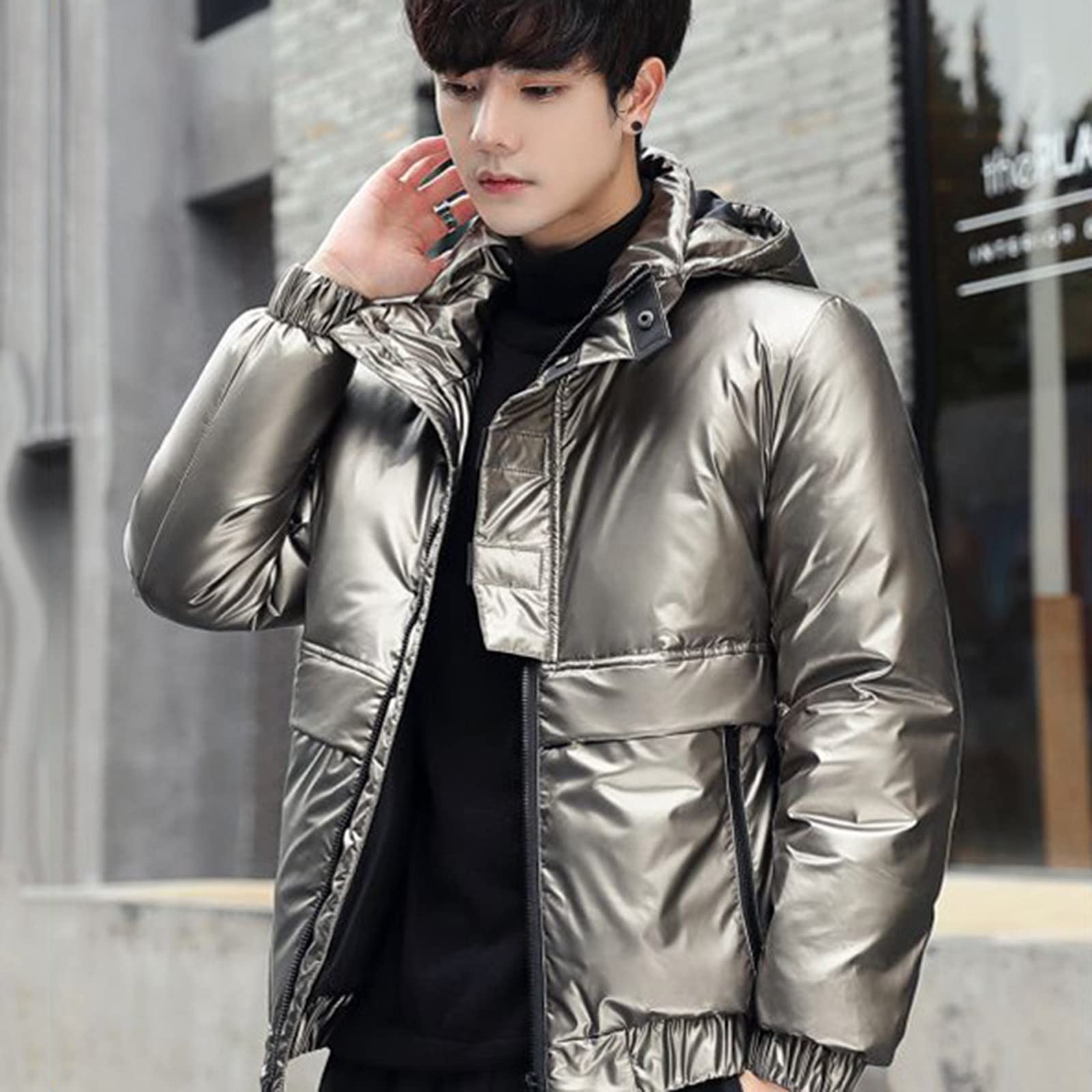 archivioダウンジャケット フード付き 楽天市場】ダウンジャケット メンズ 中綿 フード付き ダウンジャケット