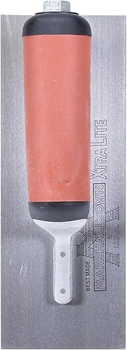 Miniatura 2 de Marshalltown Mini paleta, hoja de acero al carbono de 8 x 3 pulgadas, escalones de concreto de acabado, encimeras y más, fabricada en los Estados