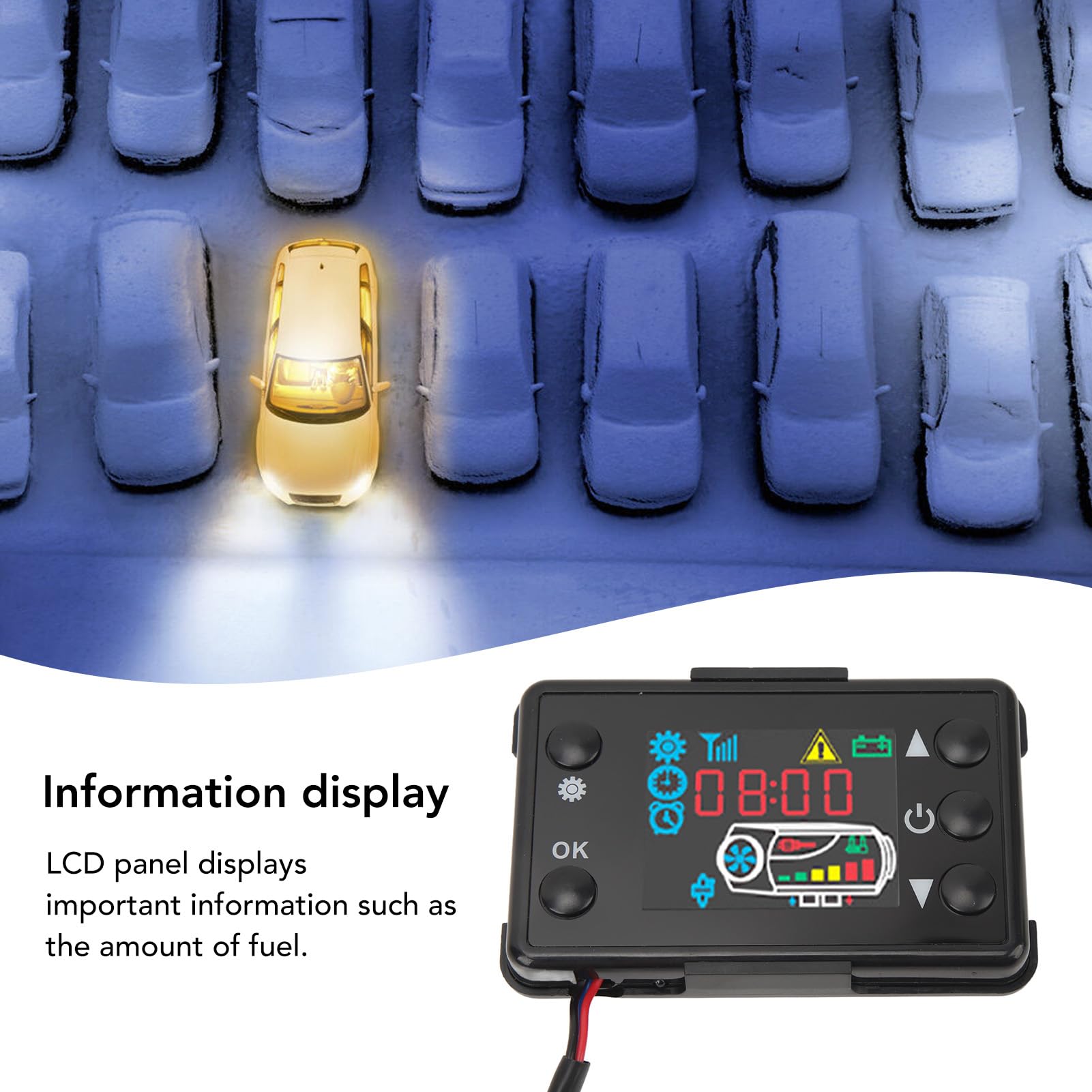 Amazon.co.jp: ヒーターコントローラーとボード LCD モニタースイッチ