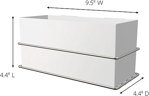 Miniatura 2 de Command Organizador de pared y gabinete con tiras Command resistentes al agua, organiza tu baño, embalaje fácil de abrir
