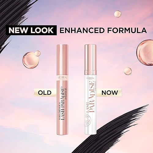 Miniatura 2 de L'Oreal Paris Cosmetics Voluminous Lash Paradise - Base de imprimación de rímel, rosa milenario, 0.27 onzas líquidas, el embalaje puede variar
