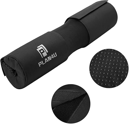 Miniatura 7 de Almohadilla de barra para mujereshombres, almohadilla para sentadillas para peso muerto, prensa de banco, estocadas, soporte de hombro y cuello,