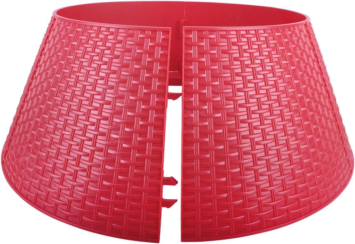 Vencer Tree Collar - Large to Small Christmas Tree,Adjustable Hard Plastic Skirt,Christmas Decor,VCTS-001