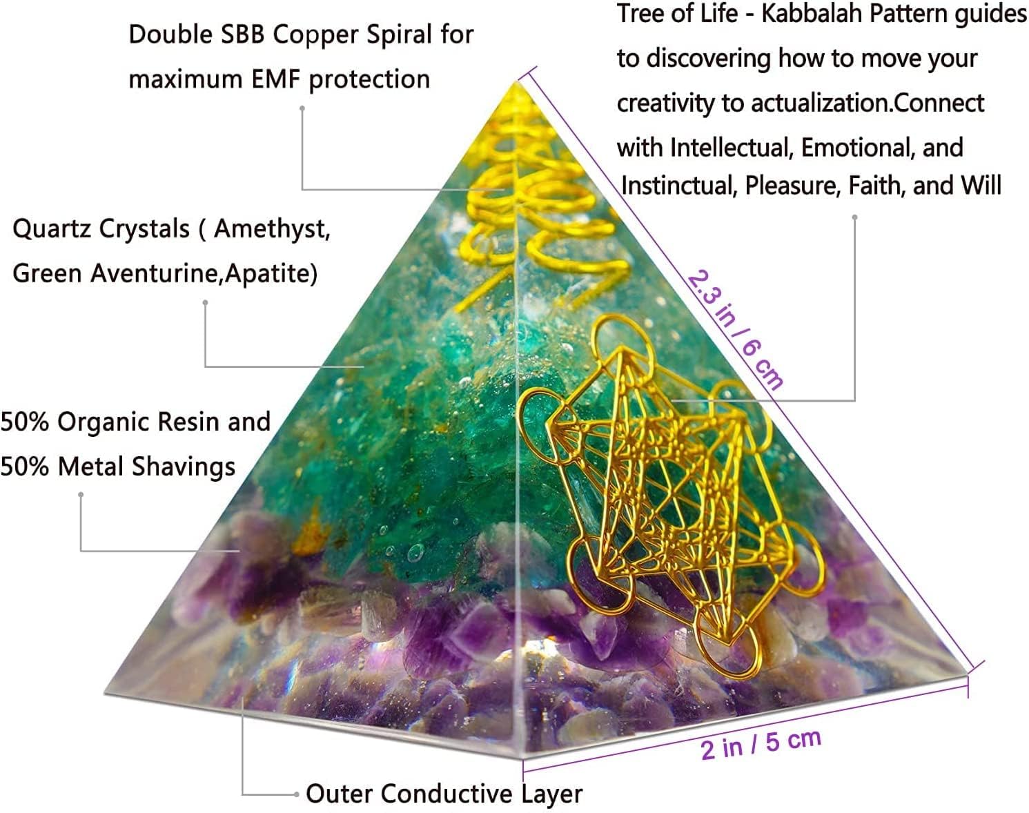 Soulnioi Crystals and Healing Stones for Positive Energy Natural Healing Crystal Set - Image 3