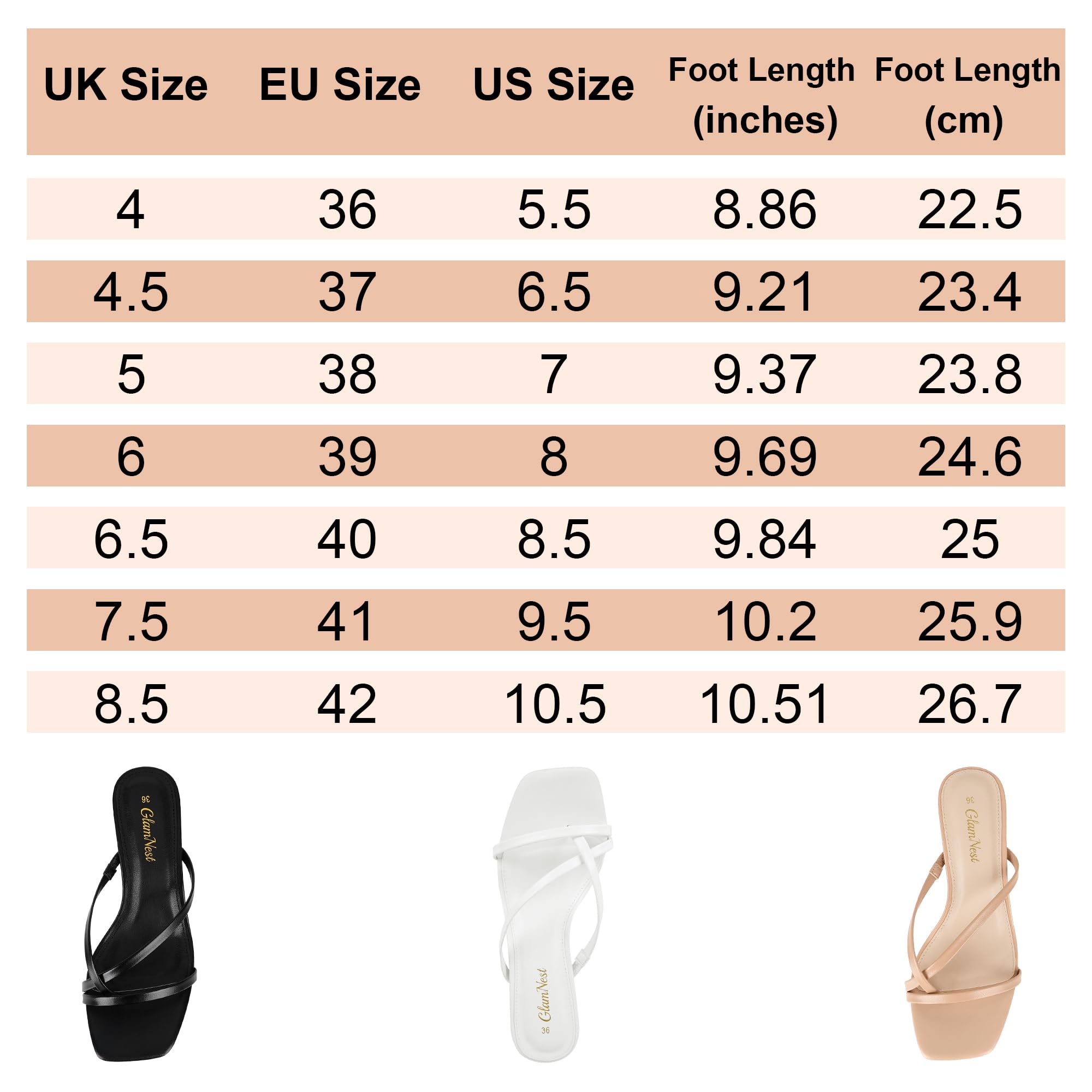 Sandali da donna con tacco a gattino, punta aperta, infradito, tacco basso, slip on, infradito con tacco