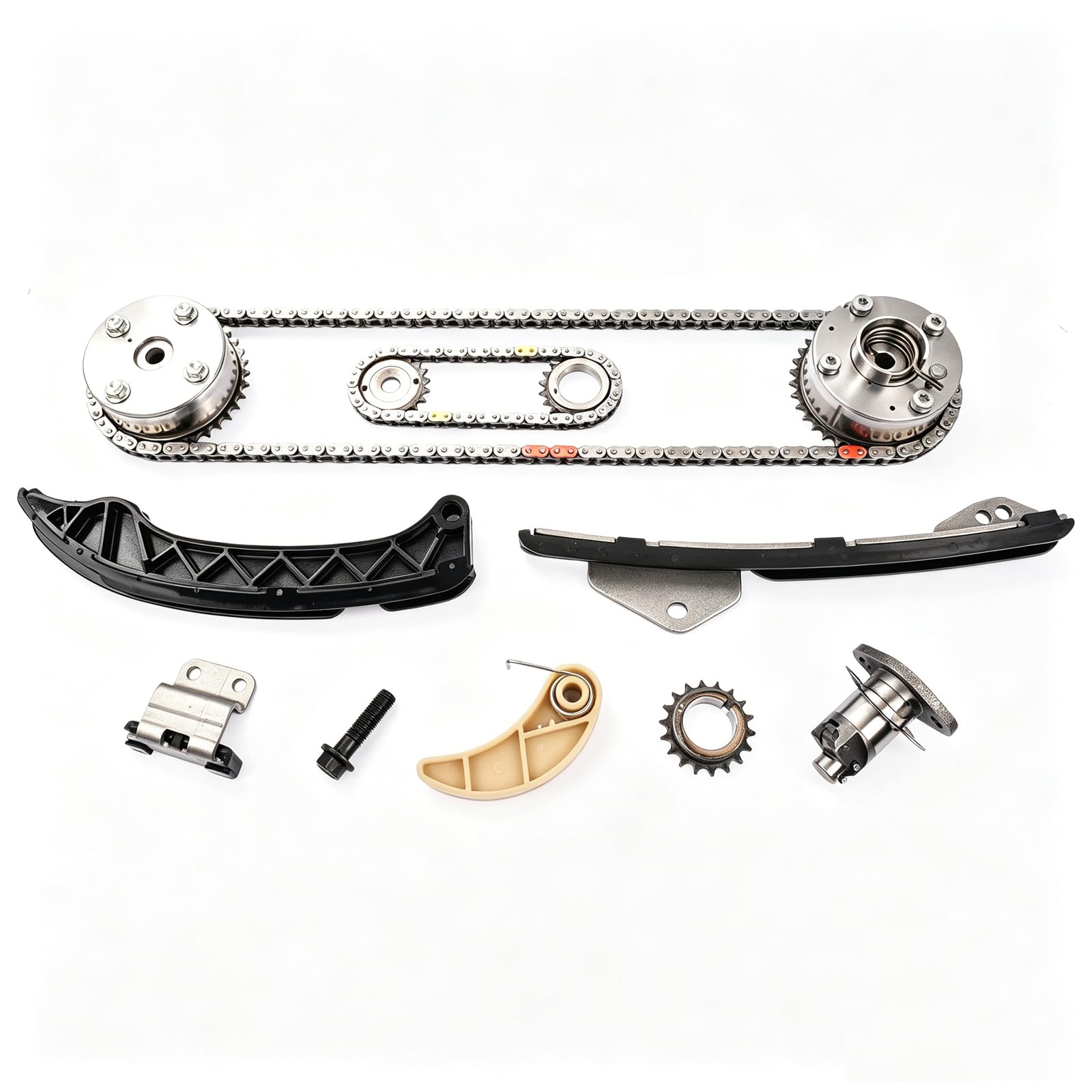 Timing Chain VVT Gear Sprocket Kit Replacement for 2009-2015 Toyota Prius Corolla Matrix Scion XD Pontiac Vibe 1.8L Part# 13070-0T010 13050-0T010