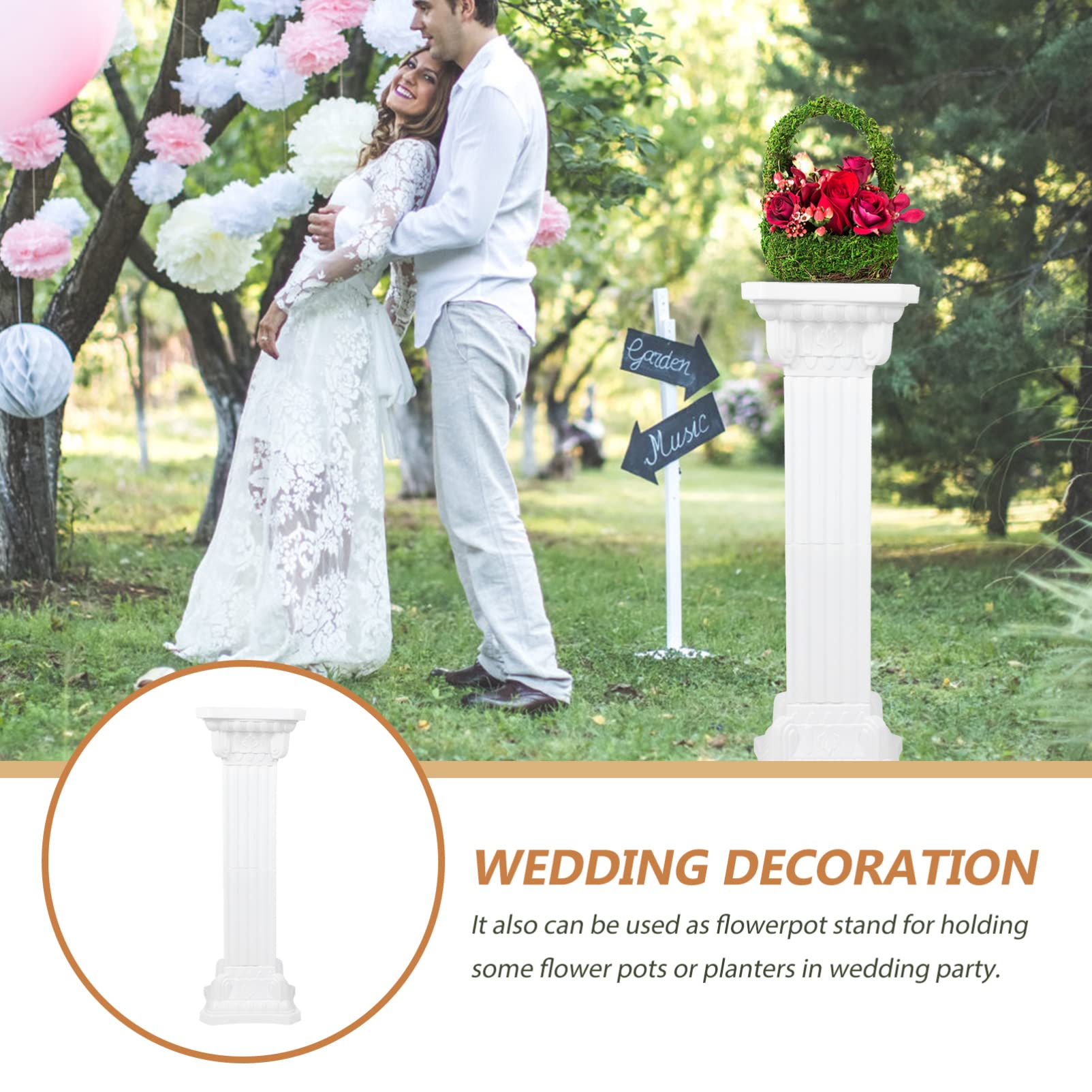 Plastic Wedding Pedestals