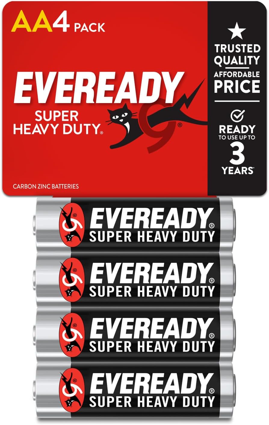 Eveready Super Heavy Duty AA Battery