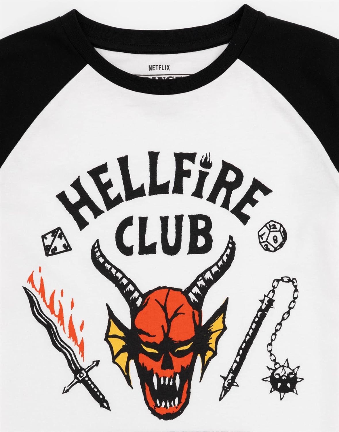 Stranger Things T-Shirt Casual Trousers Co Ord Boys Girls Hellfire Club Outfit