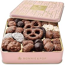 Chocolate Gift Basket for Women, Candy Gift Box for Woman, Gift Set for Valentines Day, Holidays, Her, Mom, Wife, Anniversary | Bonnie and Pop